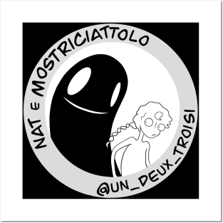 Nat e Mostriciattolo Posters and Art